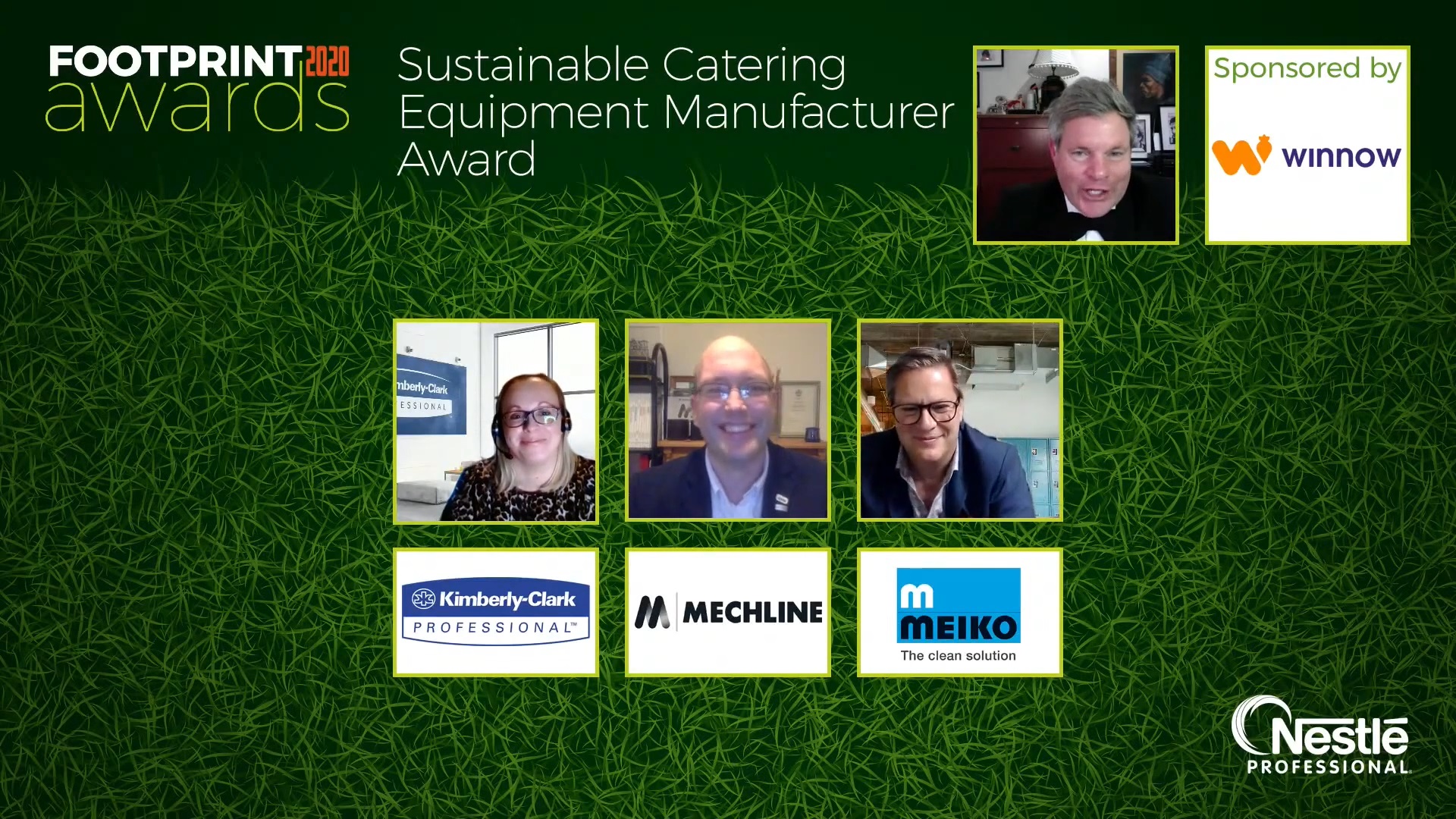 Sustainable Catering Equipment Manufacturer Award win for Meiko BioMaster